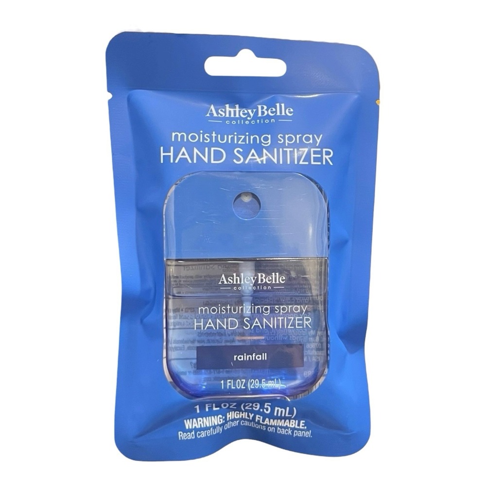 Ashley Belle Moisturizing Spray Hand Sanitizer 1 fl oz (29.5 mL) Rainfall